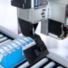 Mx350i-SP 9 Domino Print & Apply - Mx350i-SP Labelling tray of juice