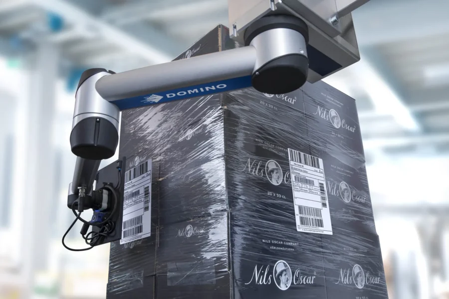 Mx350i-eP 1 Domino Print & Apply - Mx350i-eP - Pallet printer en etikketen